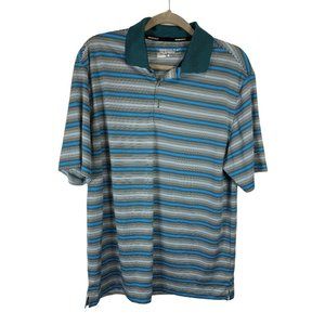 Mens Nike Golf Dry Fit Short Sleeve Collard Shirt